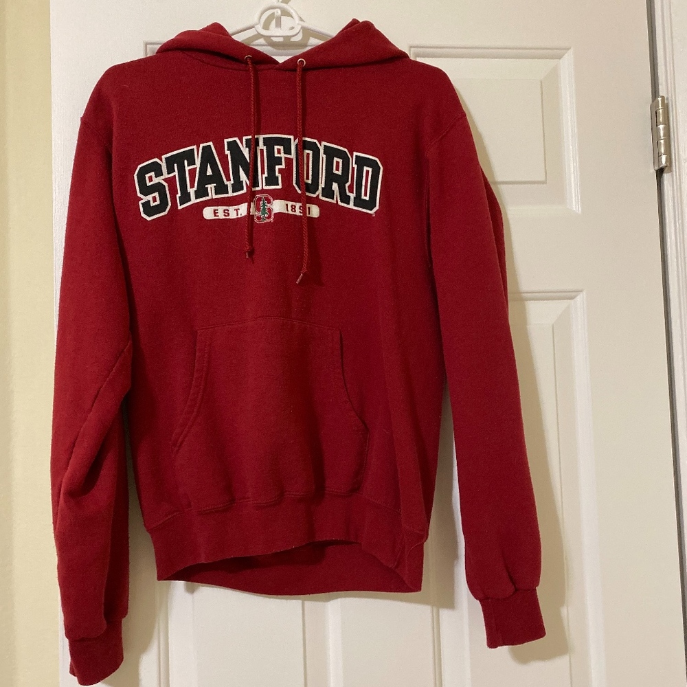 Small Champion Stanford Burgundy Hoodie